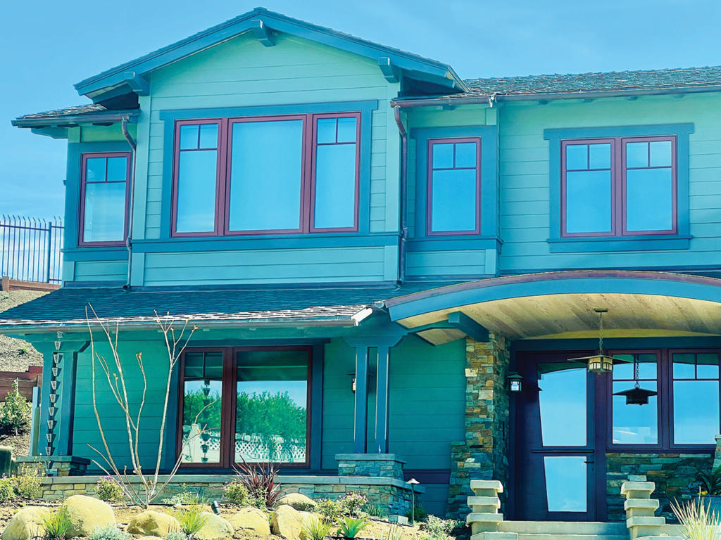 Arts and Craftsman: A couple rebuilds their dream home after surviving ...